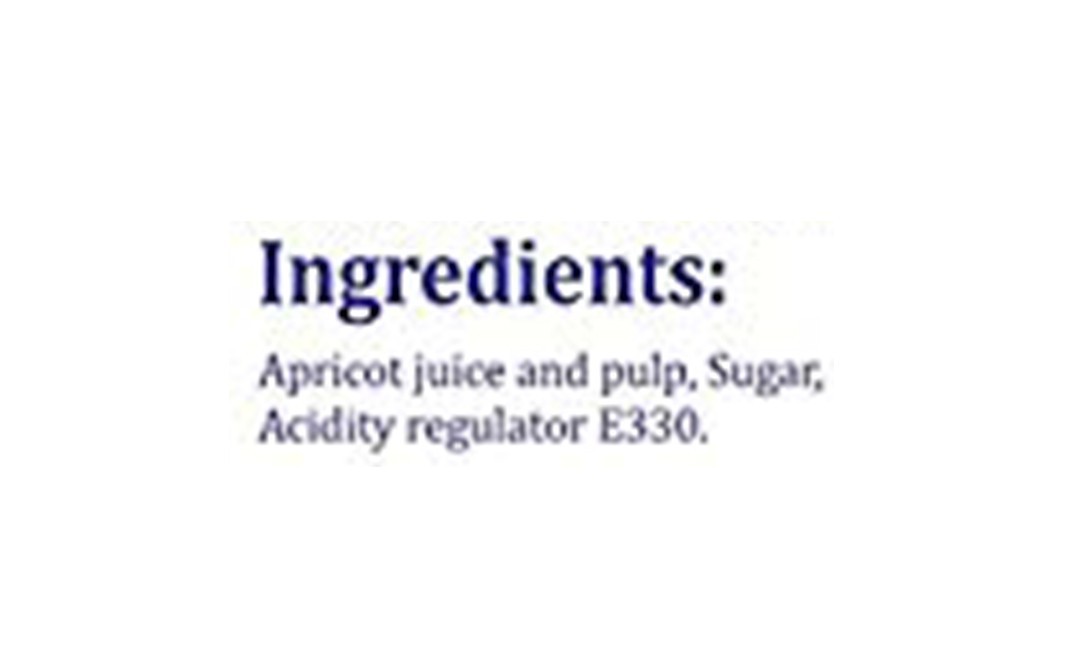 Arena Organica Apricot Concentrate    Glass Bottle  500 grams